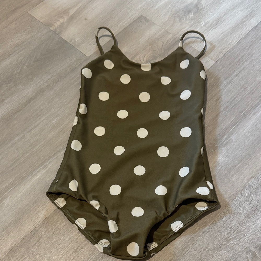 Mikoh Jenni Kayne polka dot swim size small girls